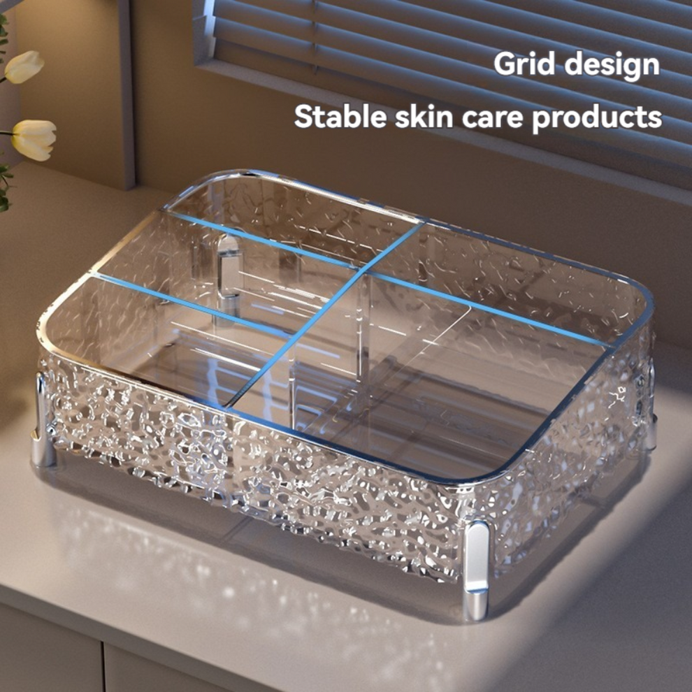 Acrylic Glacier Style Makeup Brush Organizer