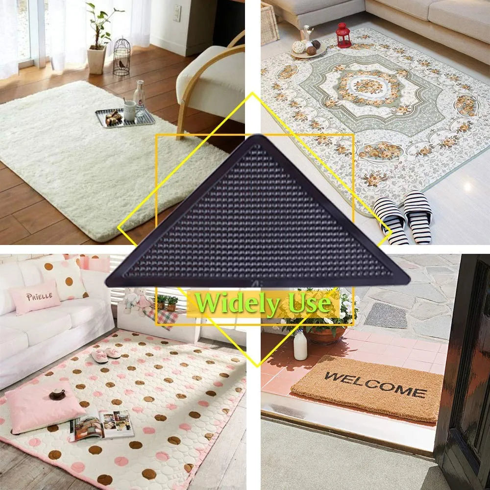 Rug Carpet Mat Grippers Non Slip Anti Skid Washable