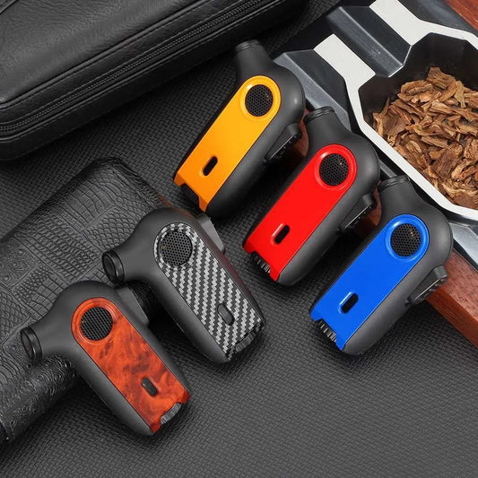 Refillable Windproof Jet Flames Lighter