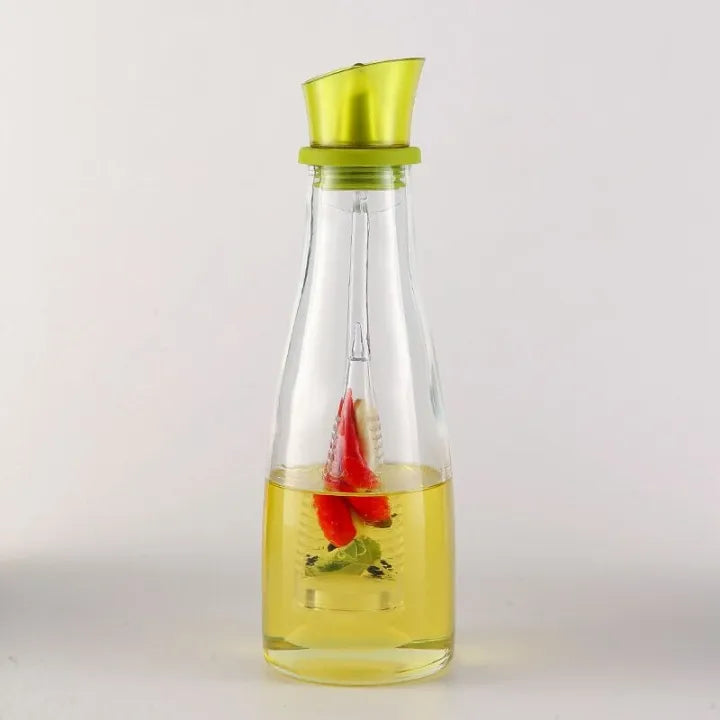 Sealed Moisture-Proof Olive Oil Transparent Seasoning Bottle