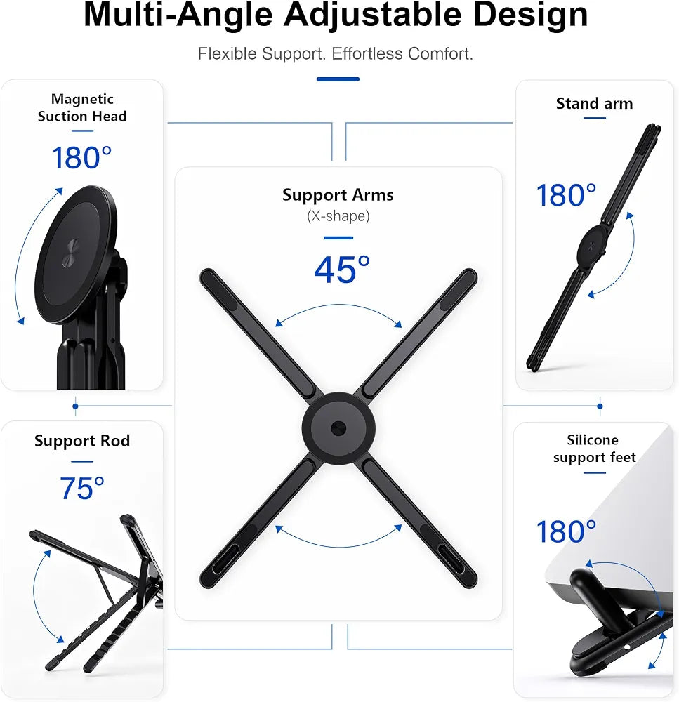Ultimate 3-In-1 Titanium Steel Adjustable Stand