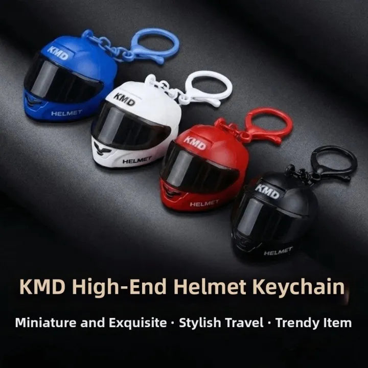 Luminous Mini Helmet LED Light Keychain