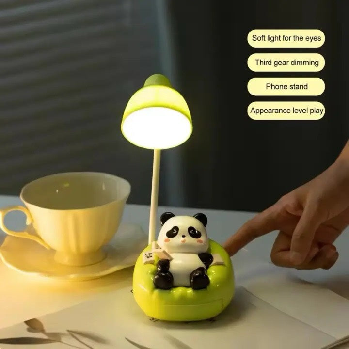 Adorable Sleeping Panda Study Desk Lamp