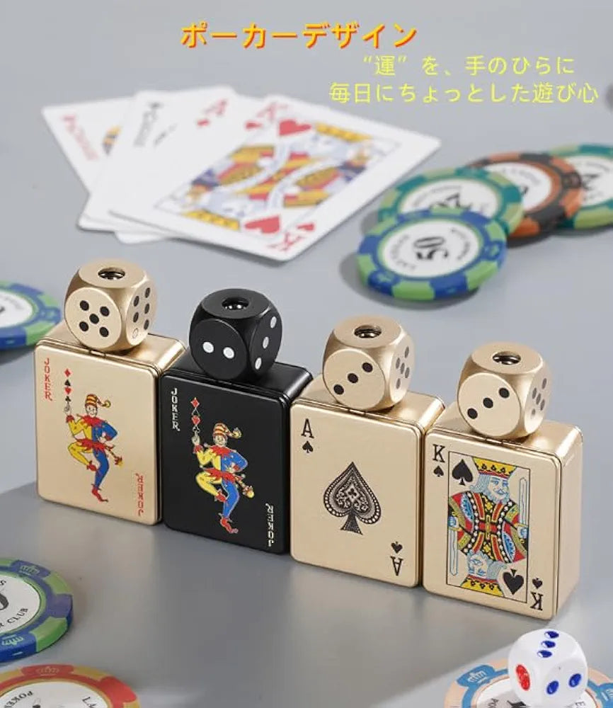 Creative Playing Card Jet Flame Lighter
