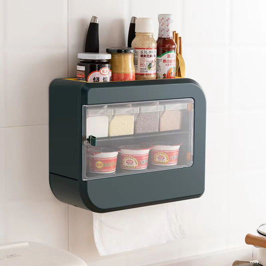 Wall Mounted Seasoning Spice Rack