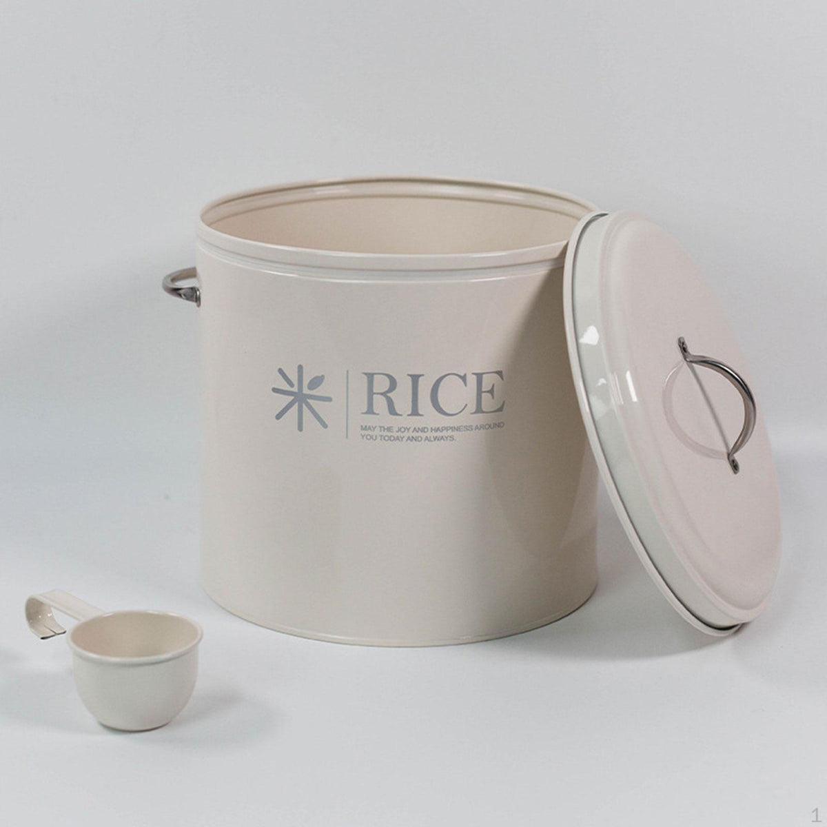 Luxormove Metal Rice Canister – Moisture-Proof Seal