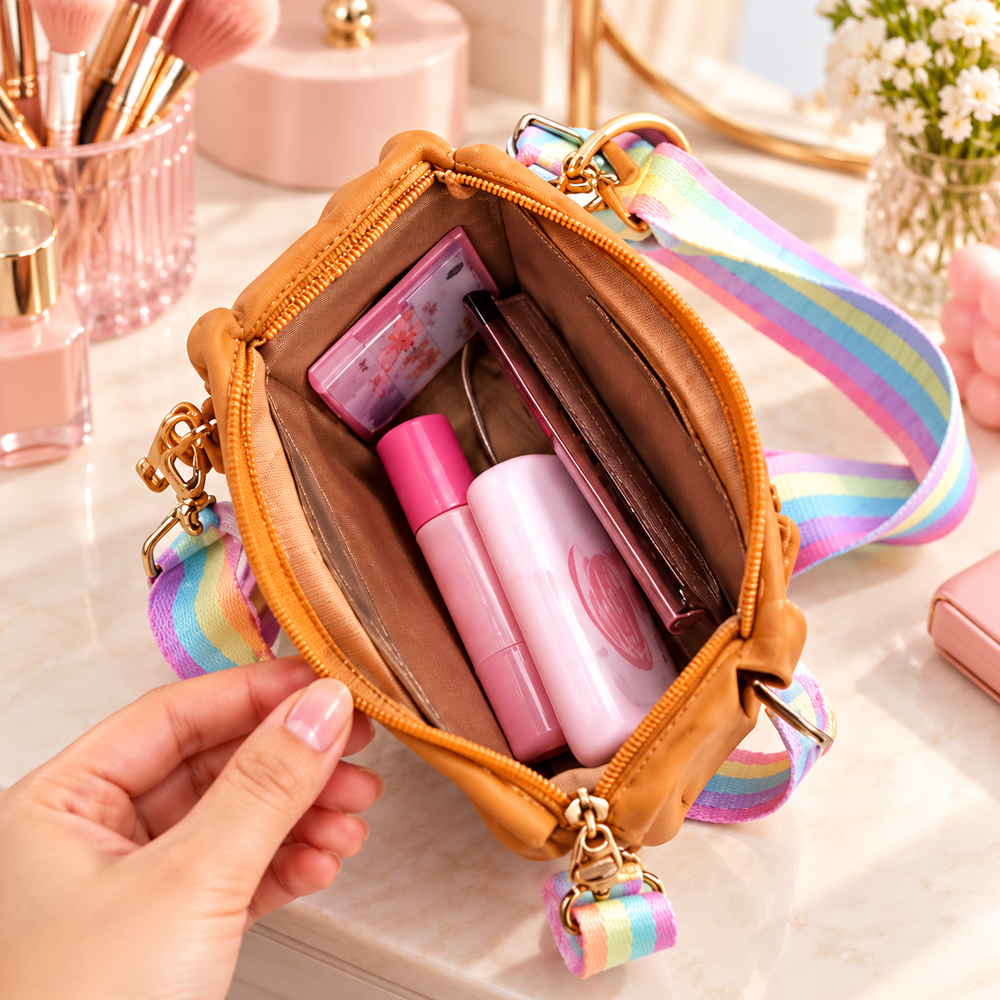 Silicone Cute Character Kids Crossbody Bag
