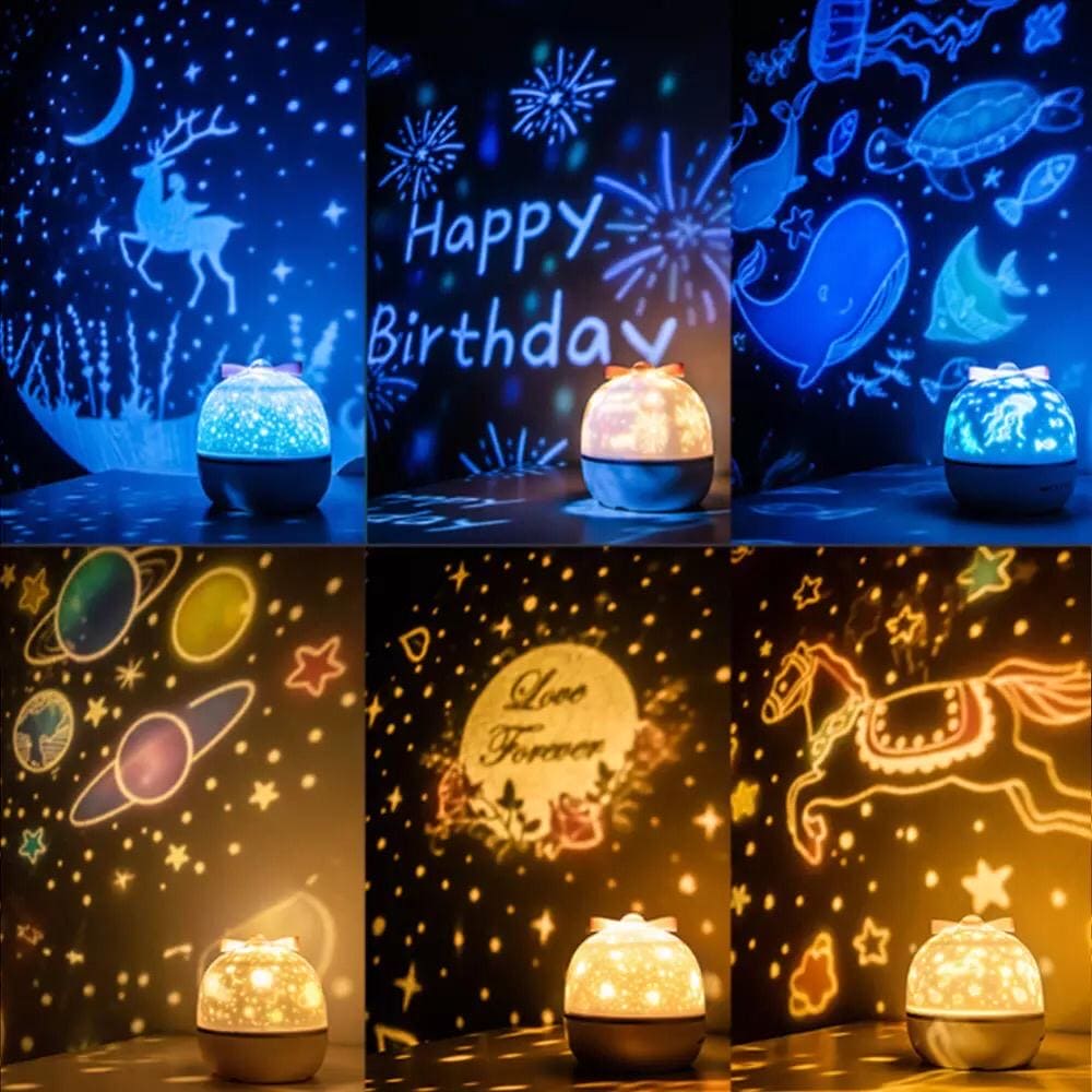 Rotatable Projector Night Lamp (3 Modes)
