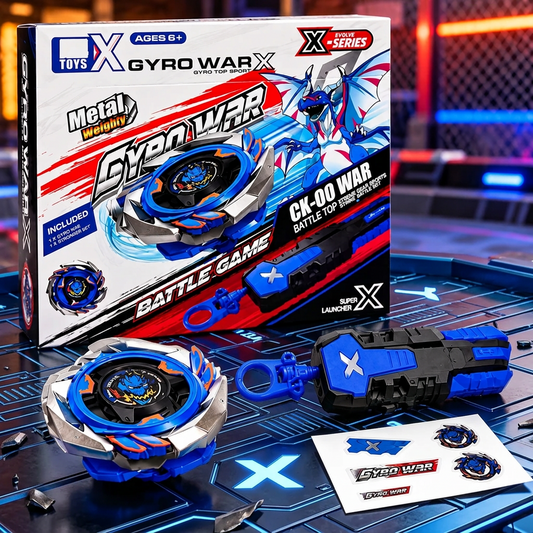 Toys X Gyro WarX CX-00 War (Dran Sword-style) Battle Gyro Top Set