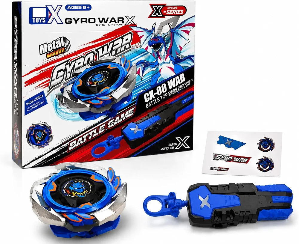 Toys X Gyro WarX CX-00 War (Dran Sword-style) Battle Gyro Top Set