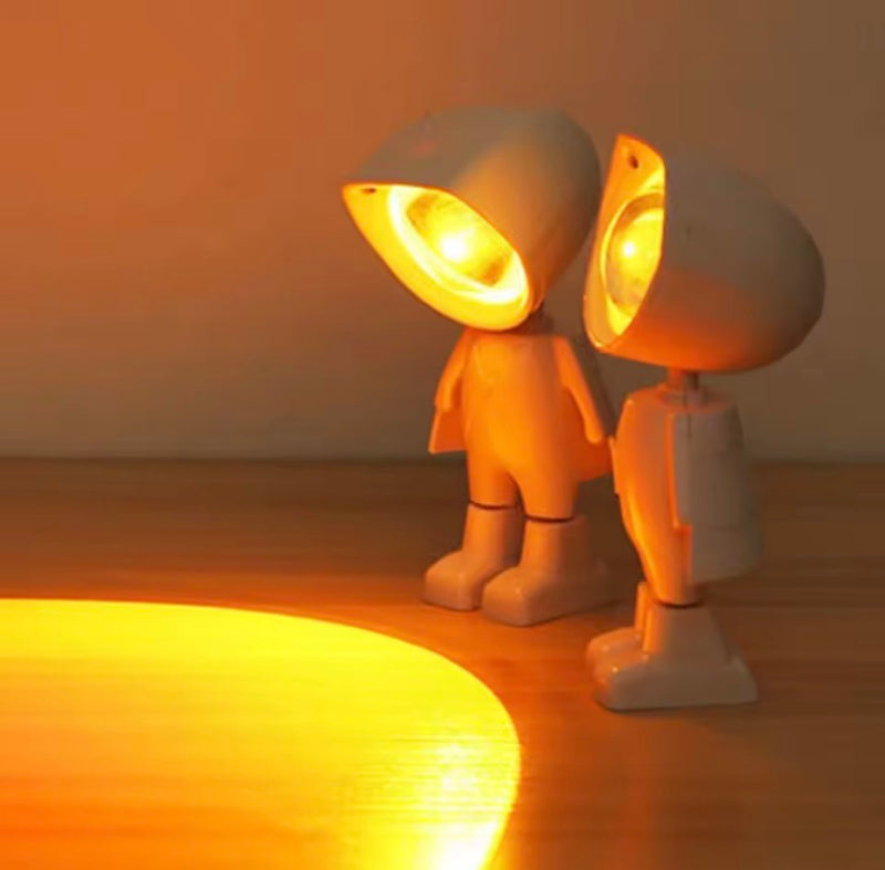 Cute Astronaut LED Projection Table Lamp