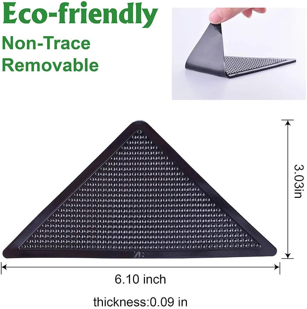Rug Carpet Mat Grippers Non Slip Anti Skid Washable