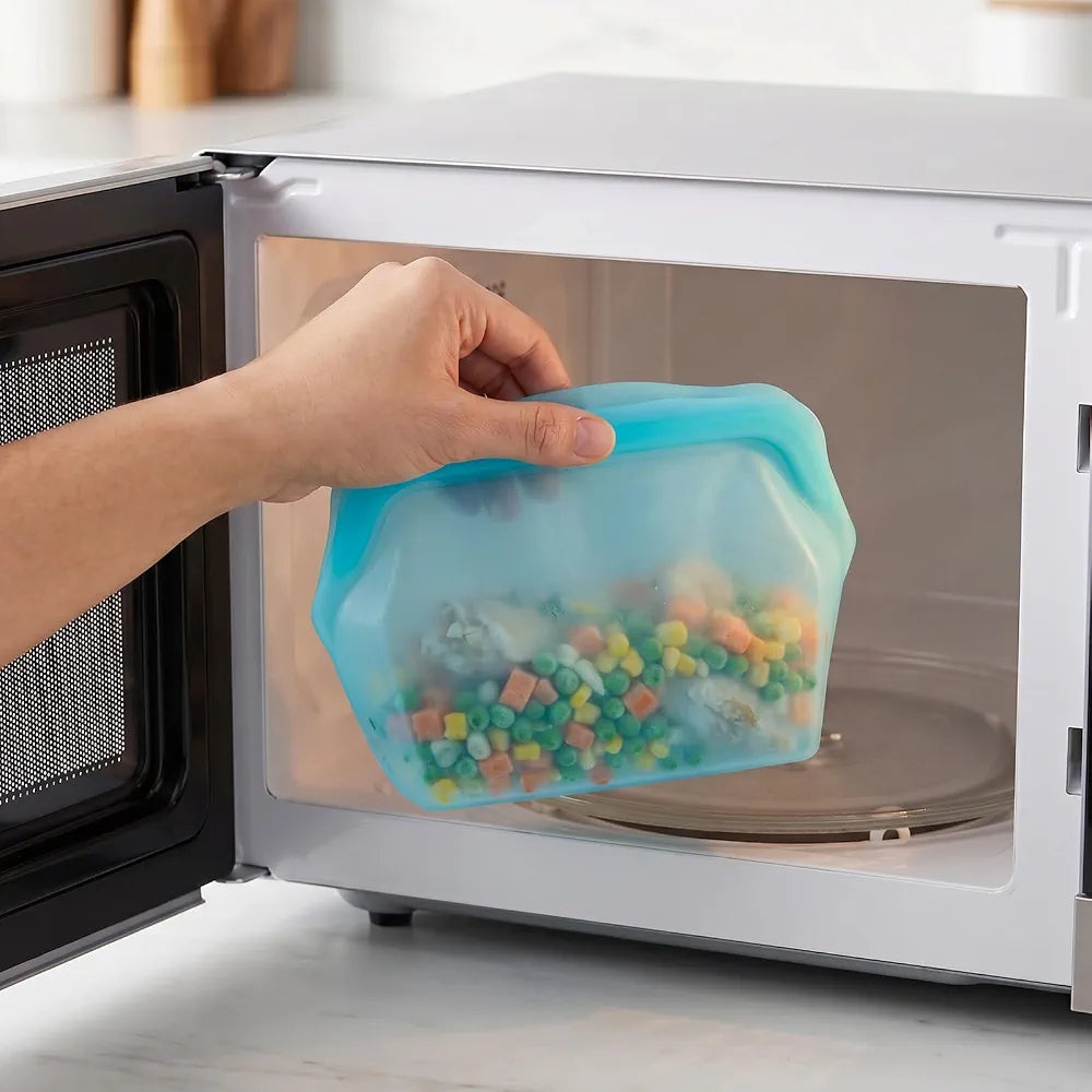 Reusable Silicone Food Storage Bag – Airtight & Leak-Resistant