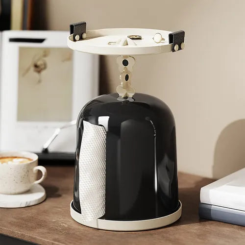 Modern Luxury Black Tissue Box