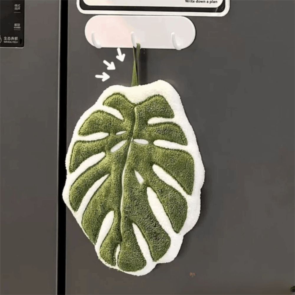 Leaf Shaped Kitchen Hand Towel