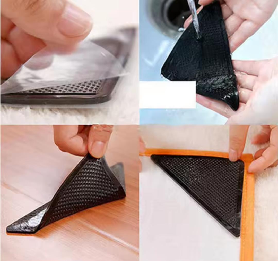 Rug Carpet Mat Grippers Non Slip Anti Skid Washable