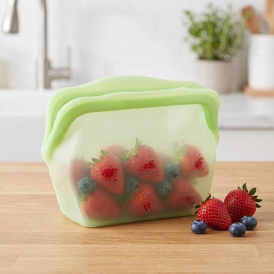 Reusable Silicone Food Storage Bag – Airtight & Leak-Resistant