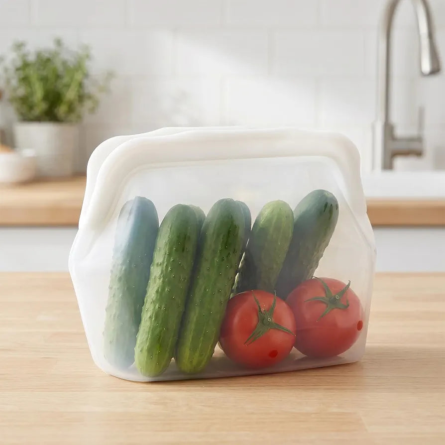 Reusable Silicone Food Storage Bag – Airtight & Leak-Resistant