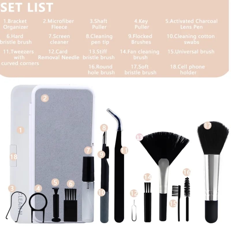 18 In 1 Smart Cleaning Gadgets Tools Set