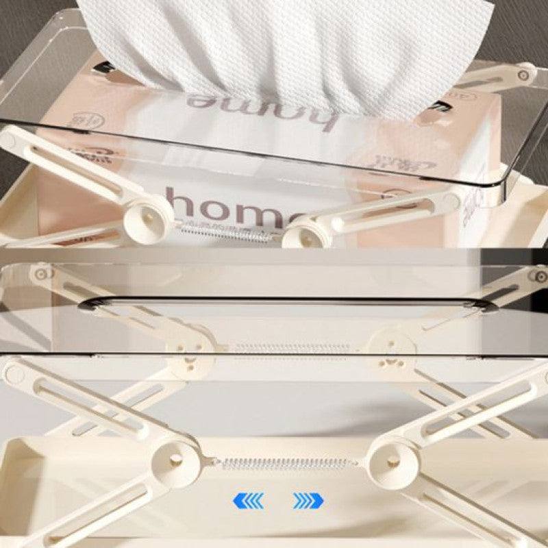 Minimalist Scissor-Lift Tissue Dispenser