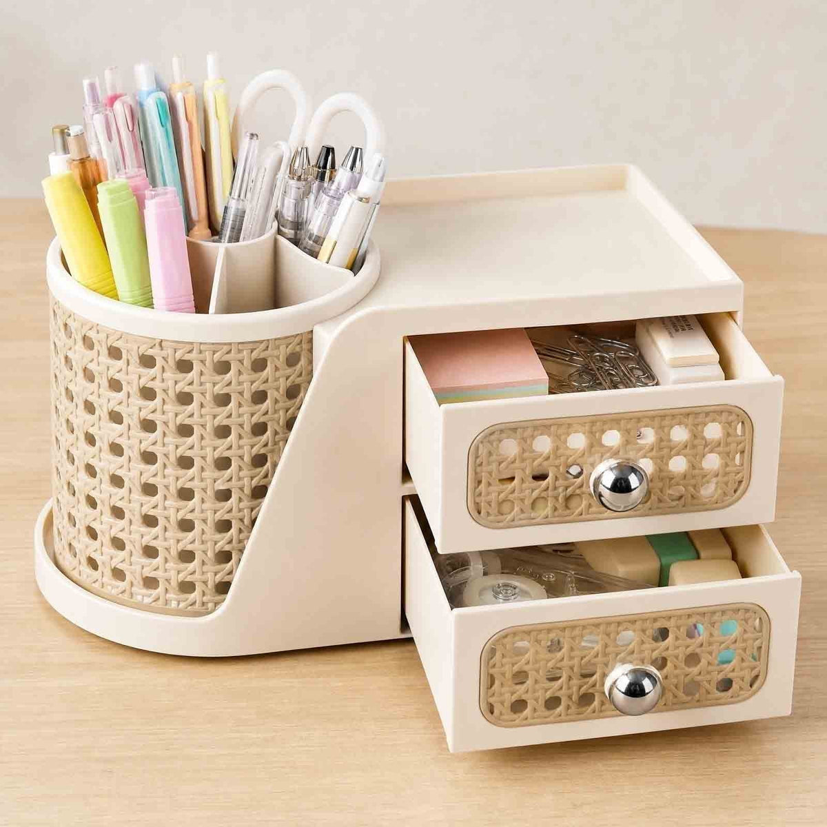Large Capacity Makeup Organizer With Drawer