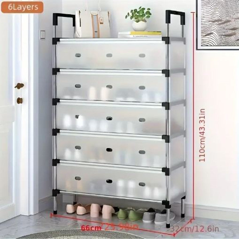 Multilayer Dustproof Shoe Storage Rack Heavy Quality