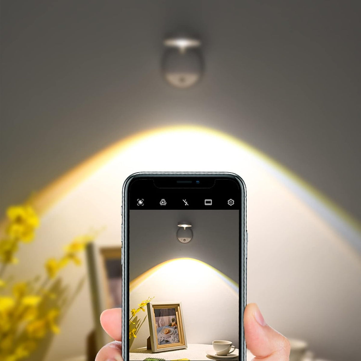 Smart Human Detection Wireless USB Rechargeable Light