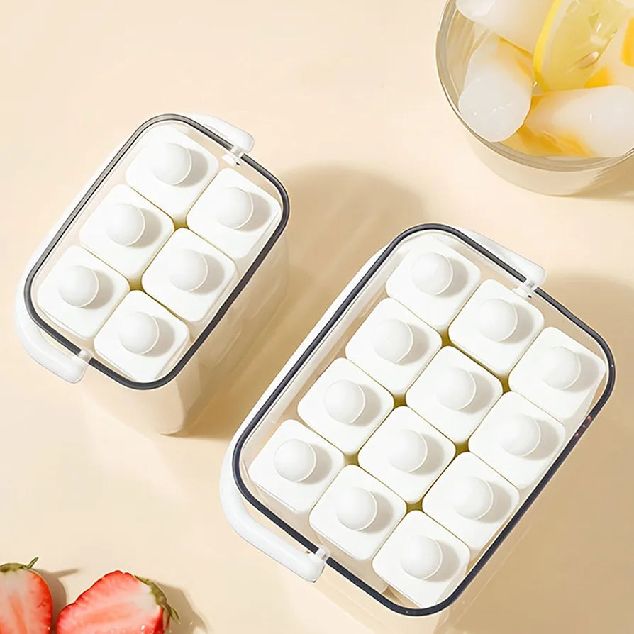 12 Grid Silicone Ice Popsicle Mold