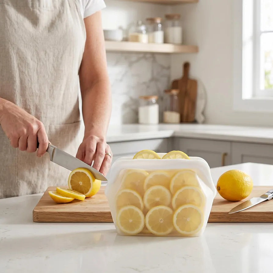 Reusable Silicone Food Storage Bag – Airtight & Leak-Resistant