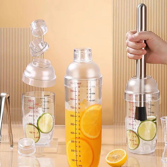3-In-1 Beverage Shaker Mixer Bottle