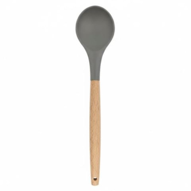 Silicone Spoon Wooden Handle Silicone Cooking Utensils