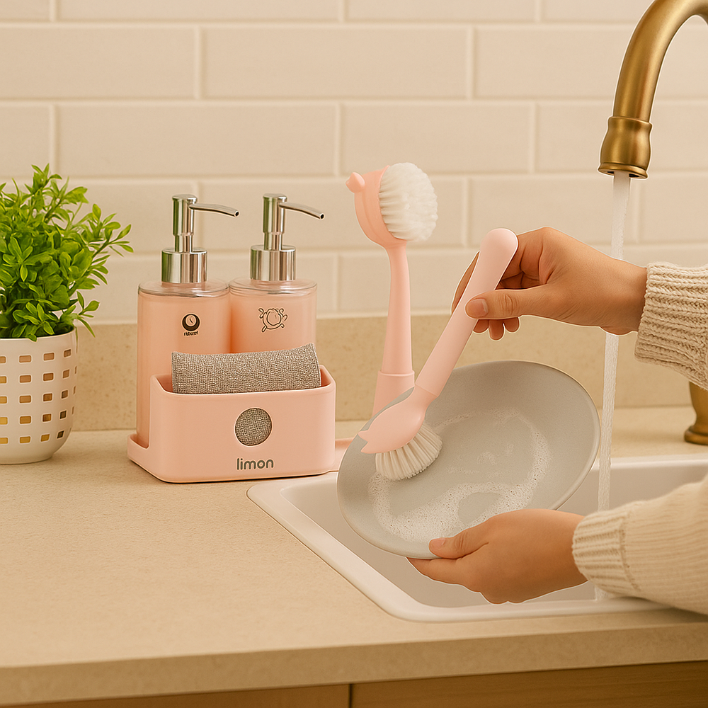 Limon Twin Liquid Soap Dispenser