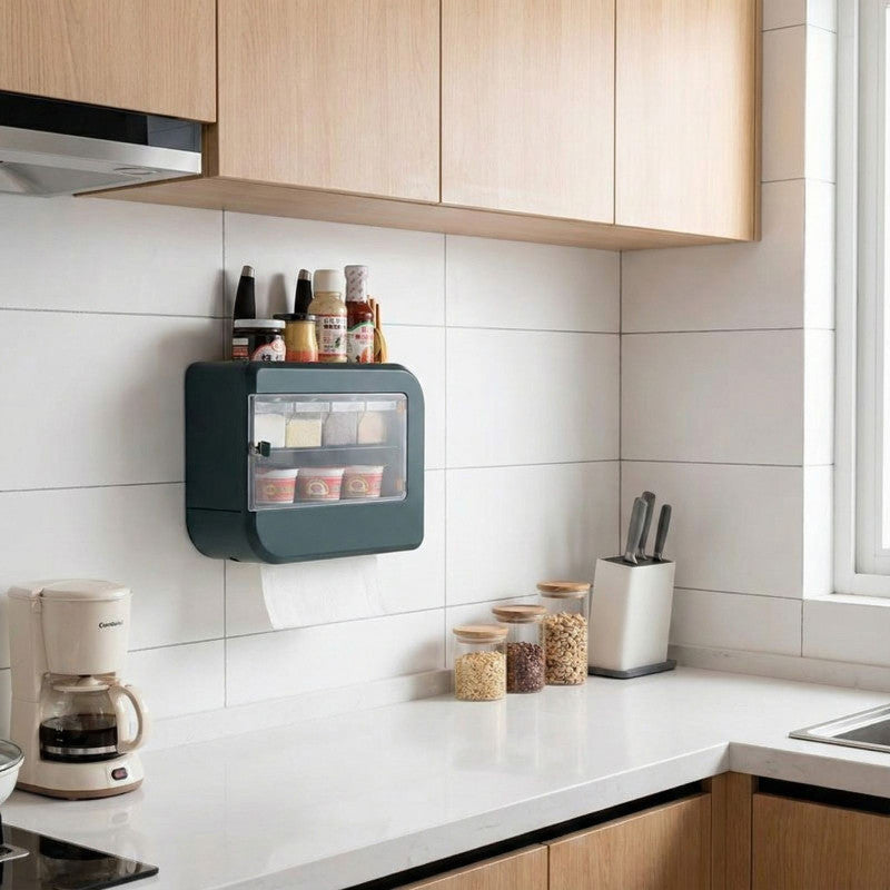Wall Mounted Seasoning Spice Rack