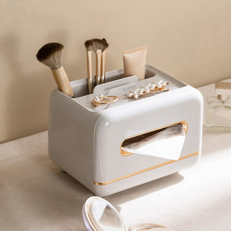 Multifunctional Elegant Tissue Box With Magnetic Opening