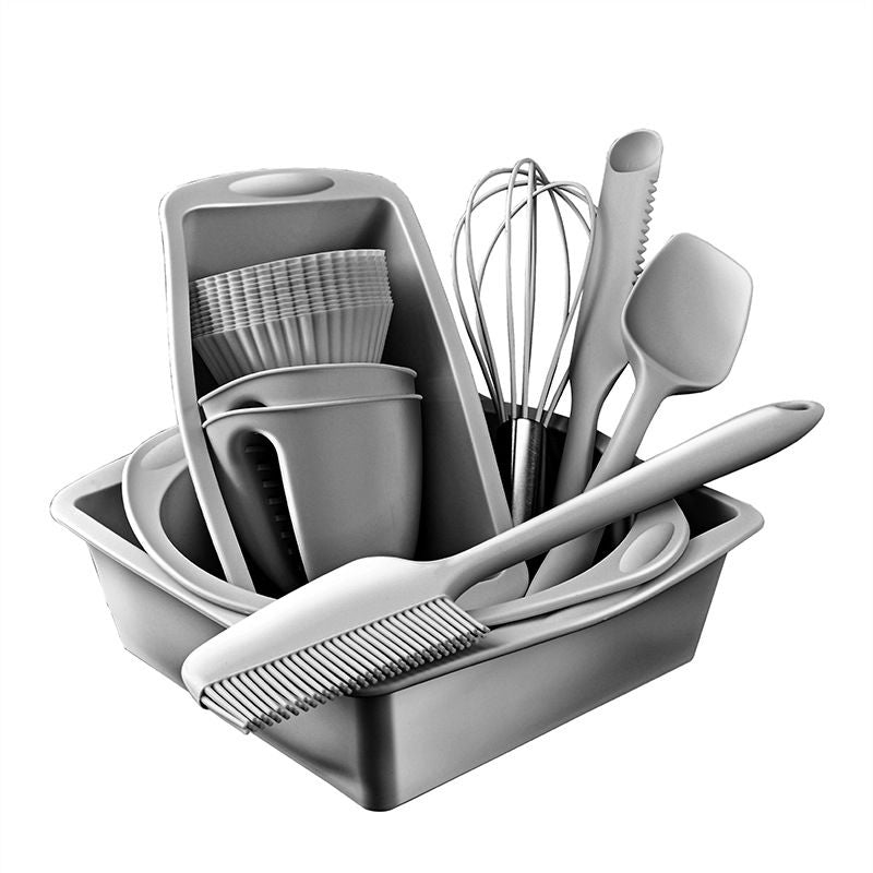 22-Piece Portable Non-Stick Silicone Baking Set
