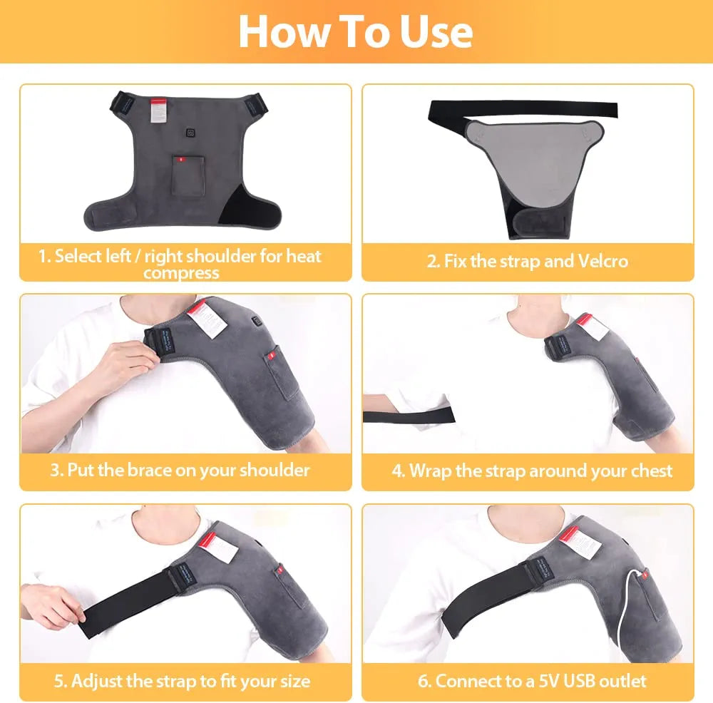 Portable Heat Shoulder Wrap Belt