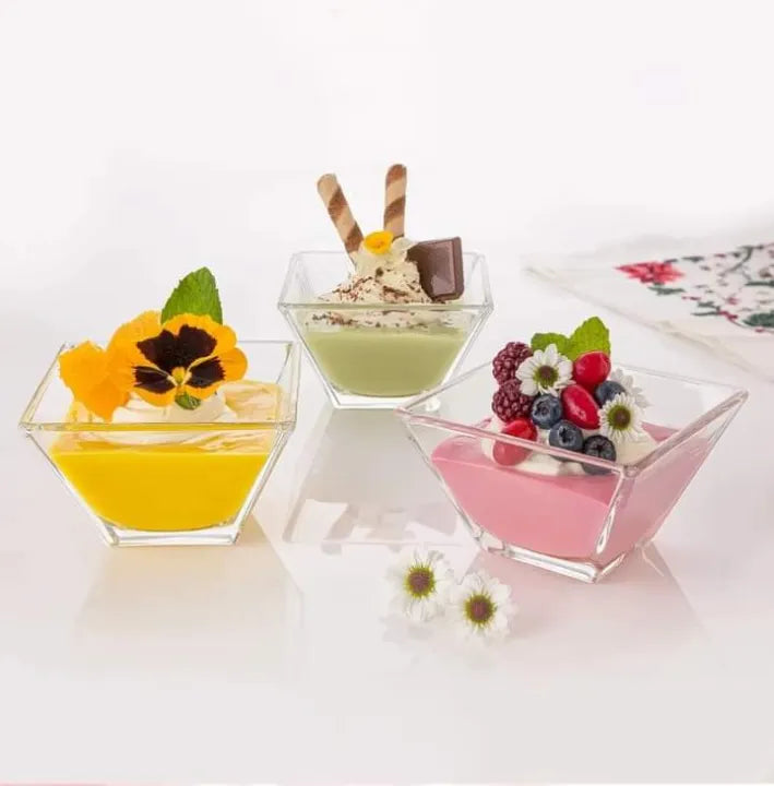 Limon Glass Serving Bowl Set Pack of 6
