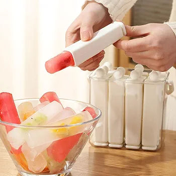 12 Grid Silicone Ice Popsicle Mold