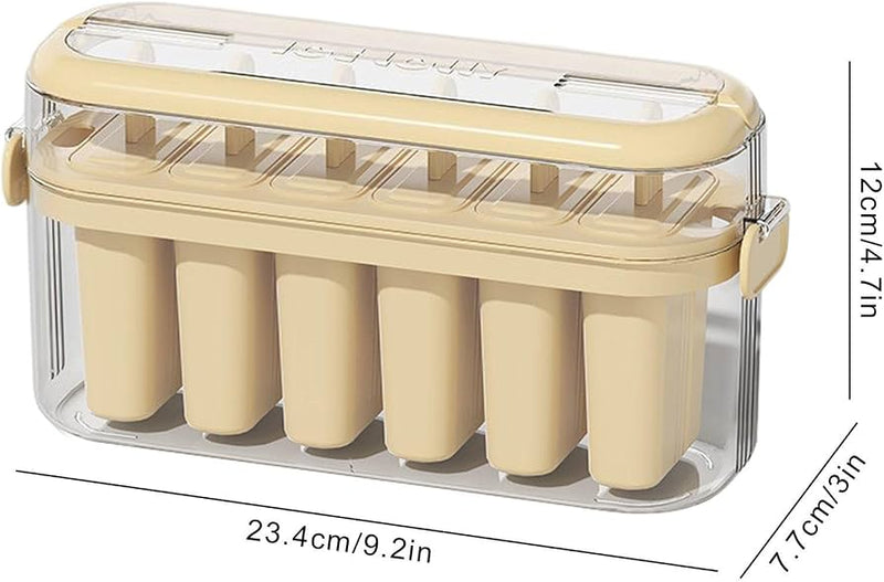Silicone Popsicle Maker With Storage Box
