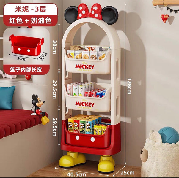 Multi-Layer Disney Mickey & Friends toy Storage Organizer