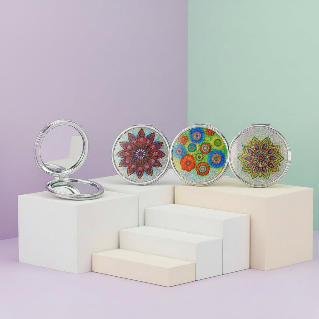 Premium Quality Double Sided Cosmetics Mirror For Daily Touch-up