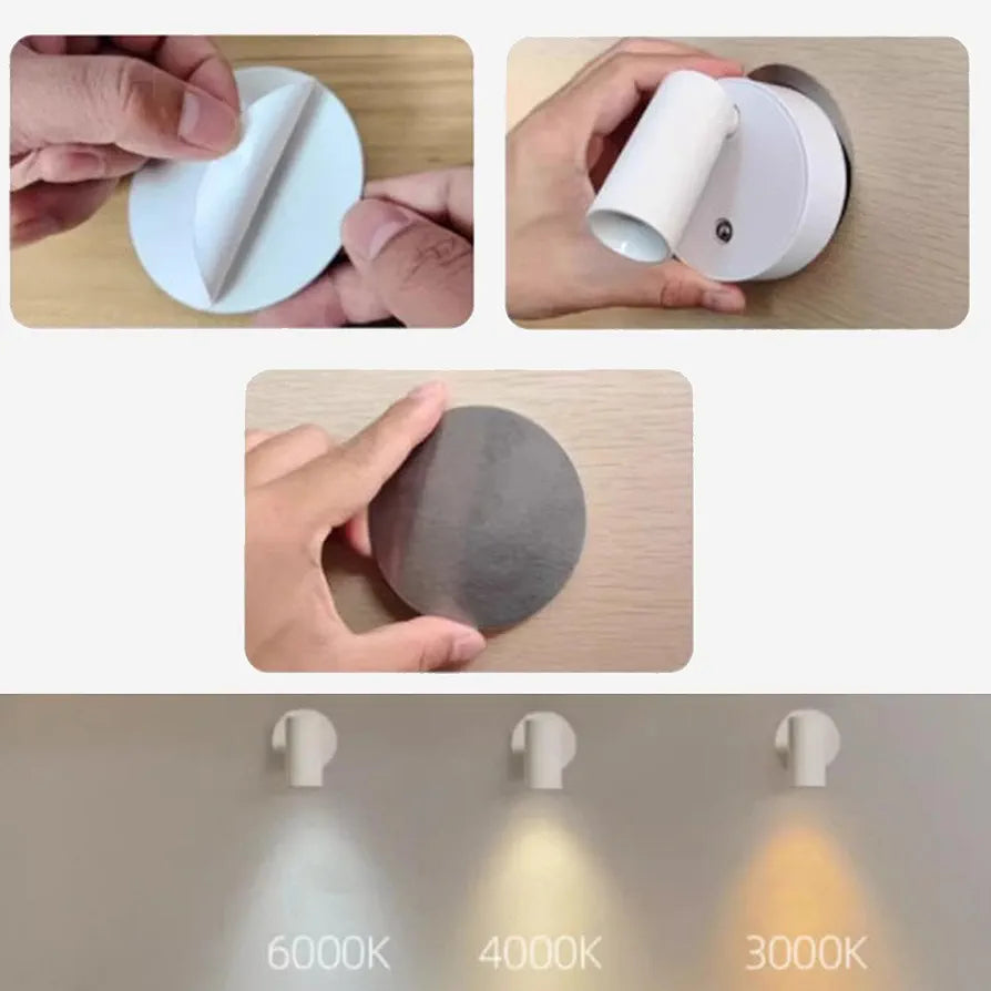 Wall Mounted Adjustable Minimalist LED Light