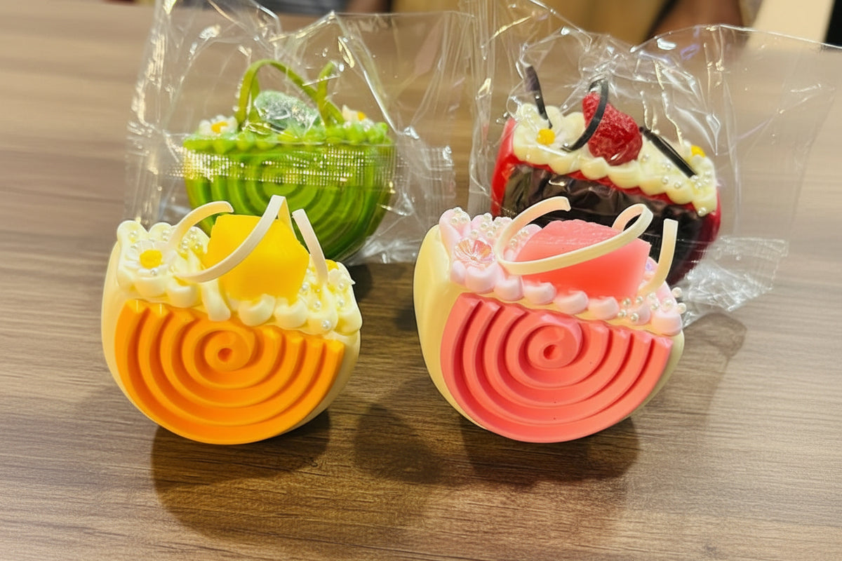 Realistic 3D Fruit Fridge Magnet