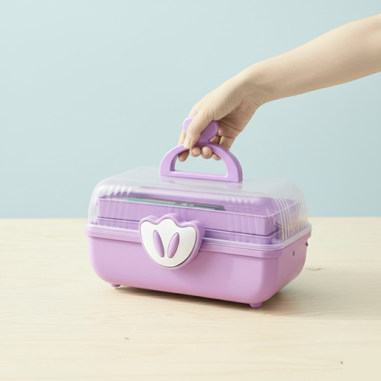 Multilayer Cosmetics, Jewelry And Hair Accessories Storage Box Organizer