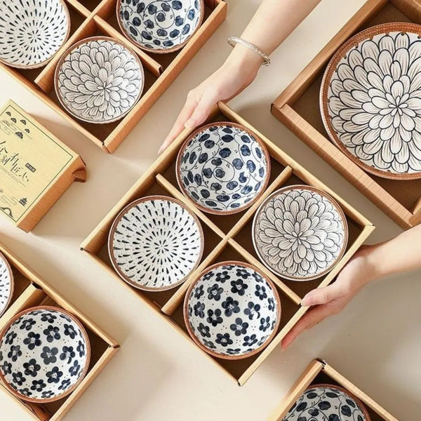 4 Pcs Premium Ceramic Bowl Set