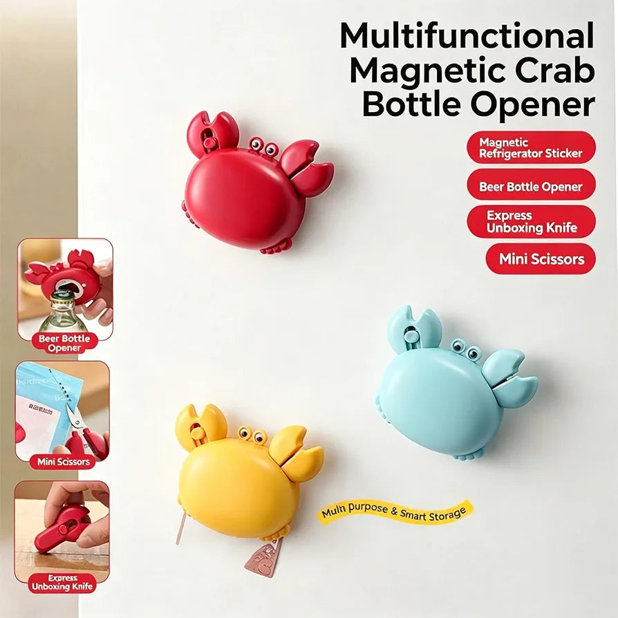 Crab Shaped 4in1 Multifunctional Magnetic Gadget