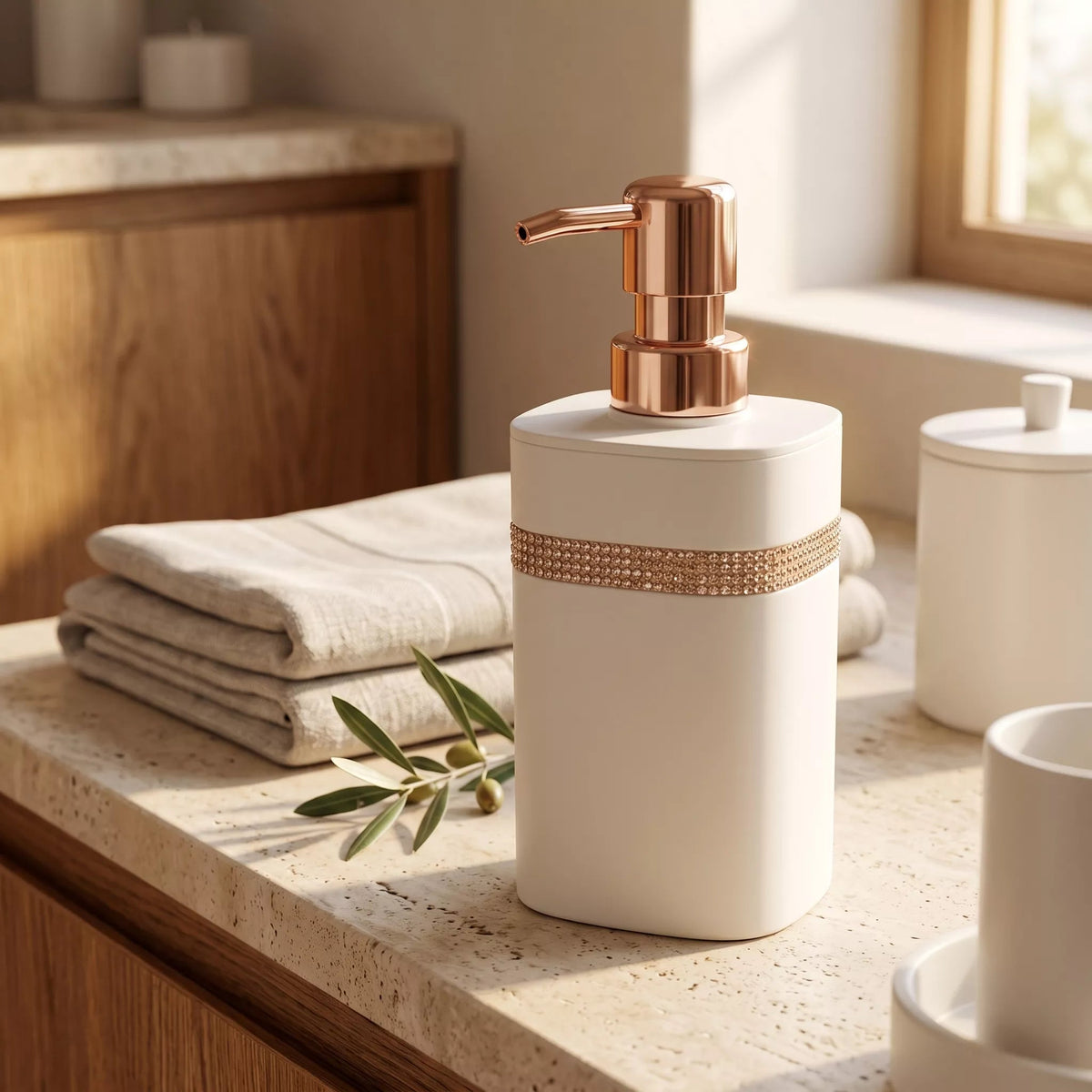 Luxury Ceramic Soap Pump Dispenser