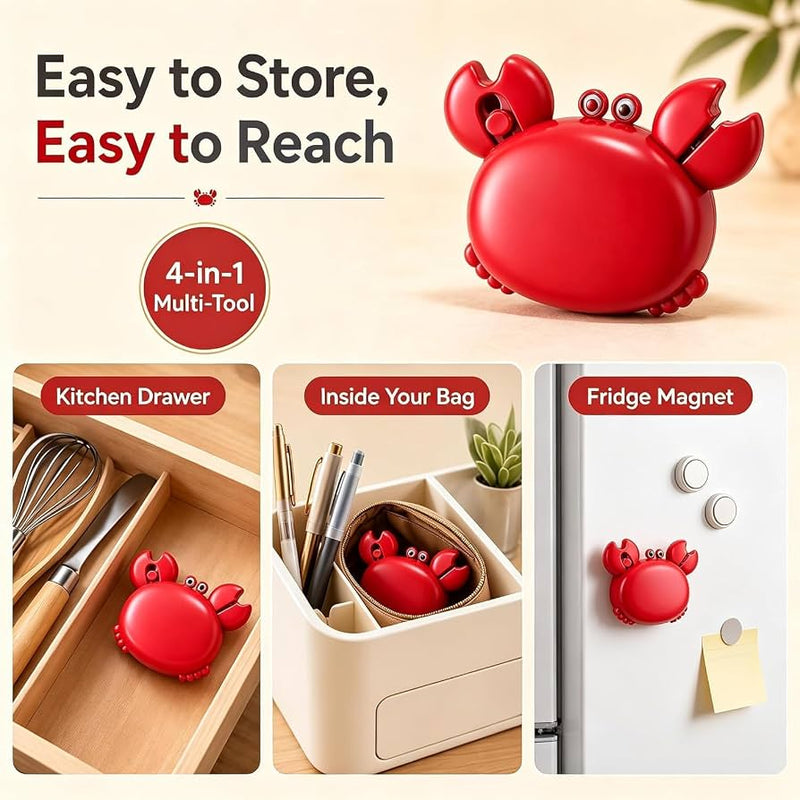 Crab Shaped 4in1 Multifunctional Magnetic Gadget