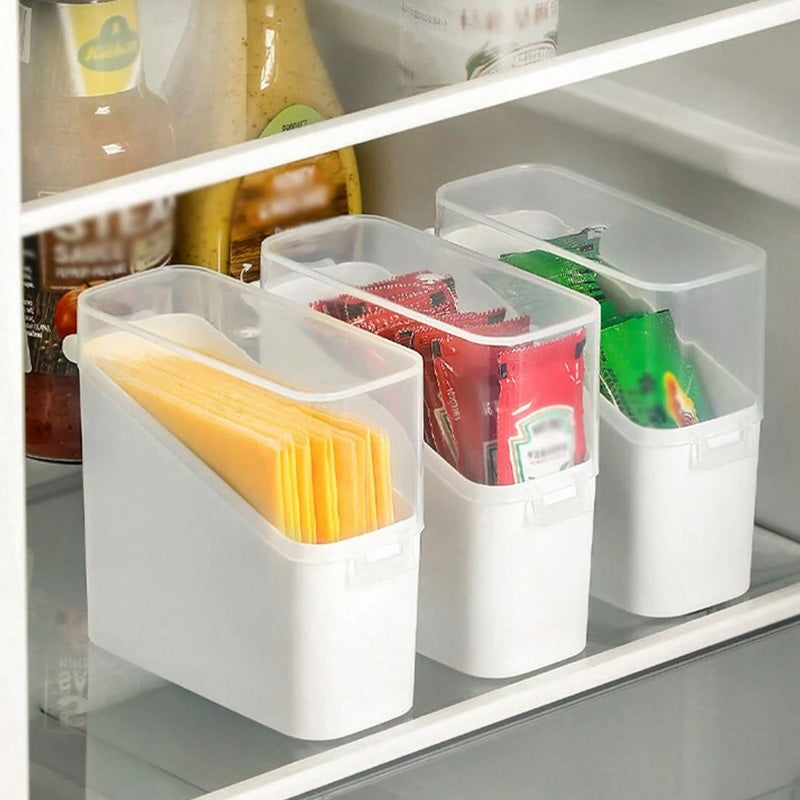 Cheese Storage Container Organizer For Fridge