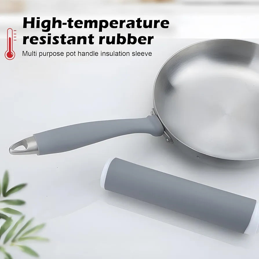 Silicone Pan Handle Cover – Heat-Resistant, Non-Slip Pot Handle Sleeve